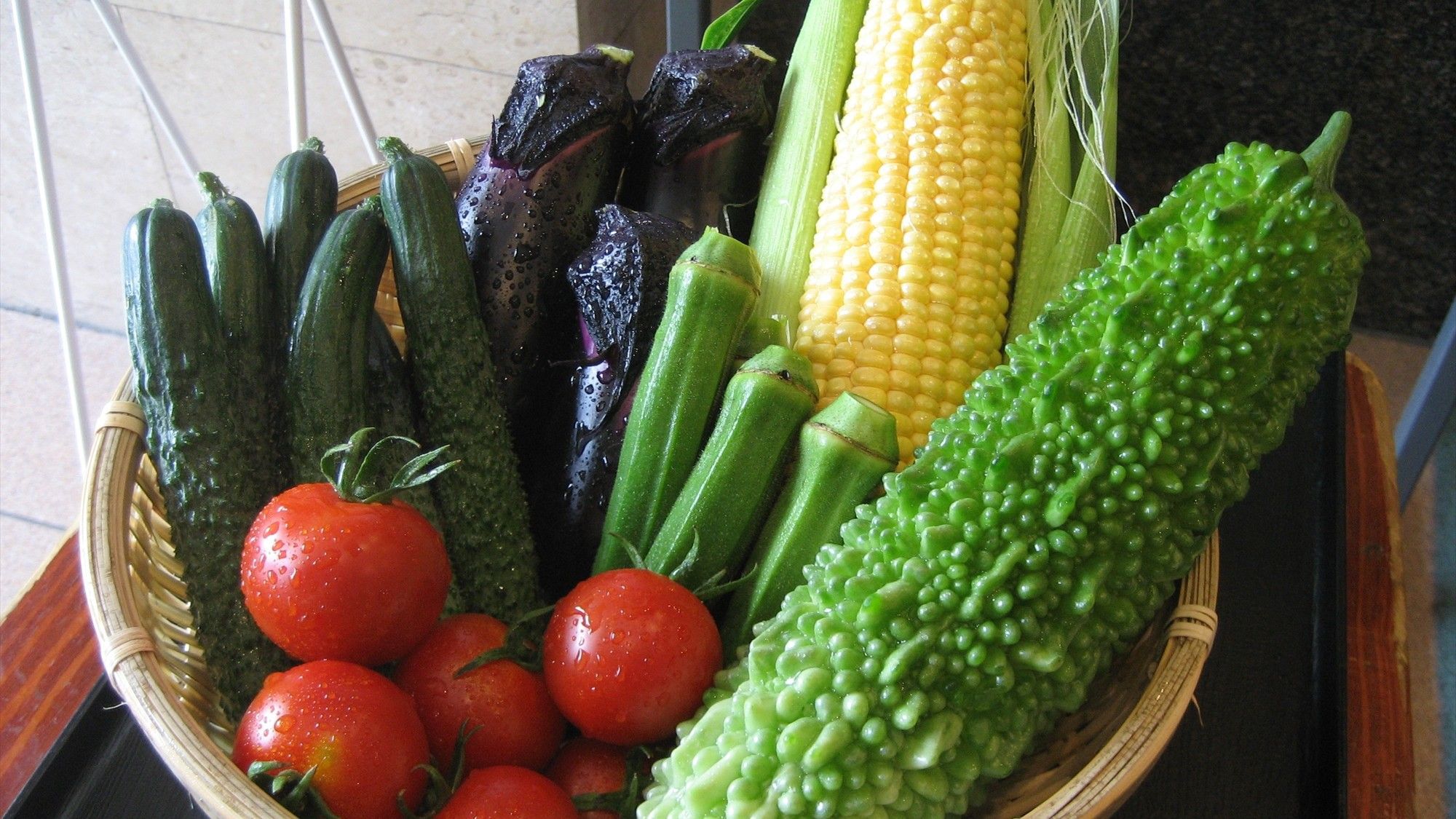 夏の信州野菜フェアみずみずしい夏野菜です♪