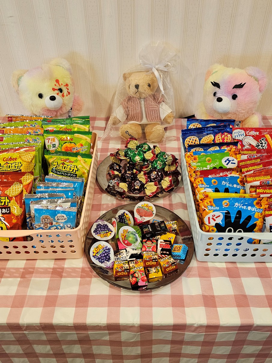お菓子サービス
