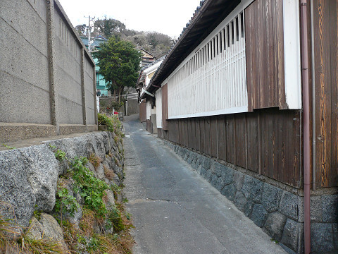 篠島の路地