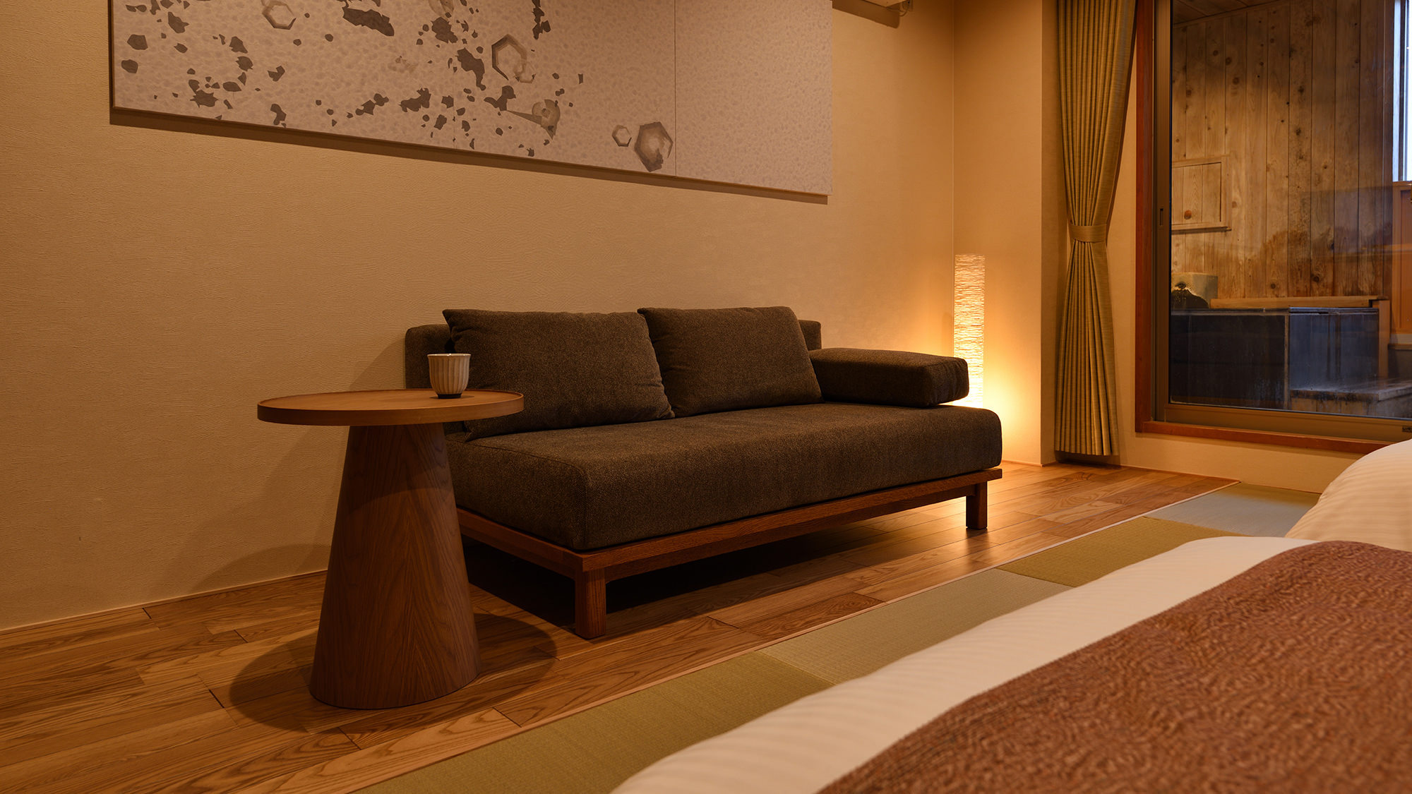 源泉かけ流し【温泉付き和風ツイン】細雪・粉雪