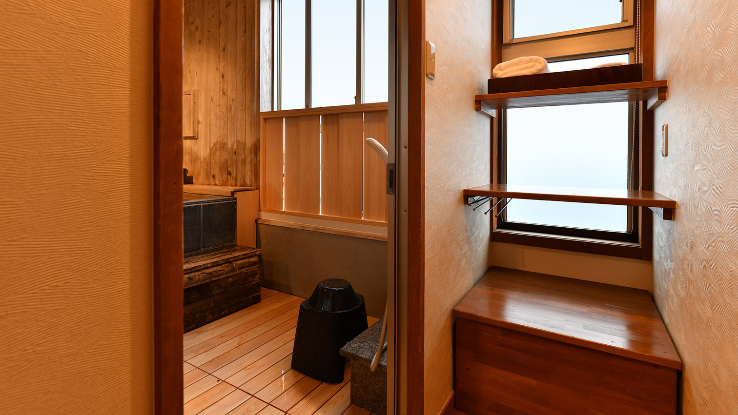 源泉かけ流し【温泉付き和風ツイン】細雪・粉雪