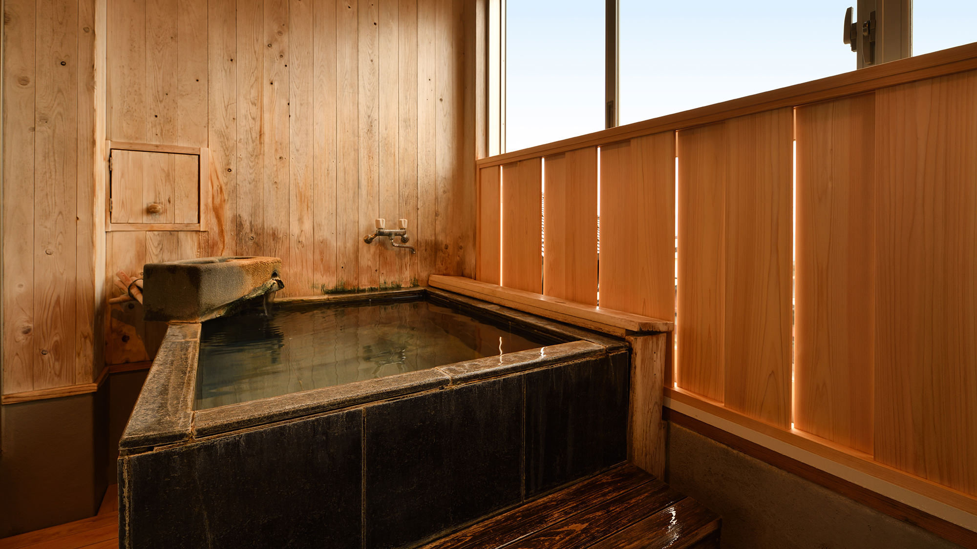 源泉かけ流し【温泉付き和風ツイン】細雪・粉雪