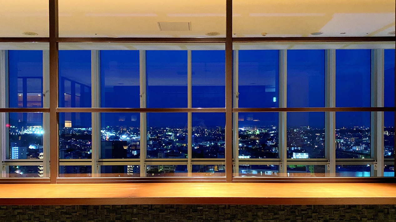 最上階からの風景（夜）