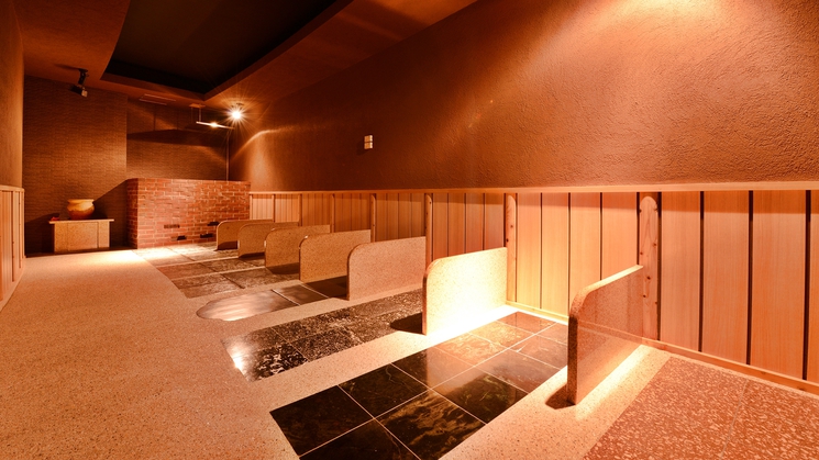 *【あがりゃんせ：岩盤浴】ラジウムスタースカイスパじんわりと汗をかきながら代謝ＵＰ