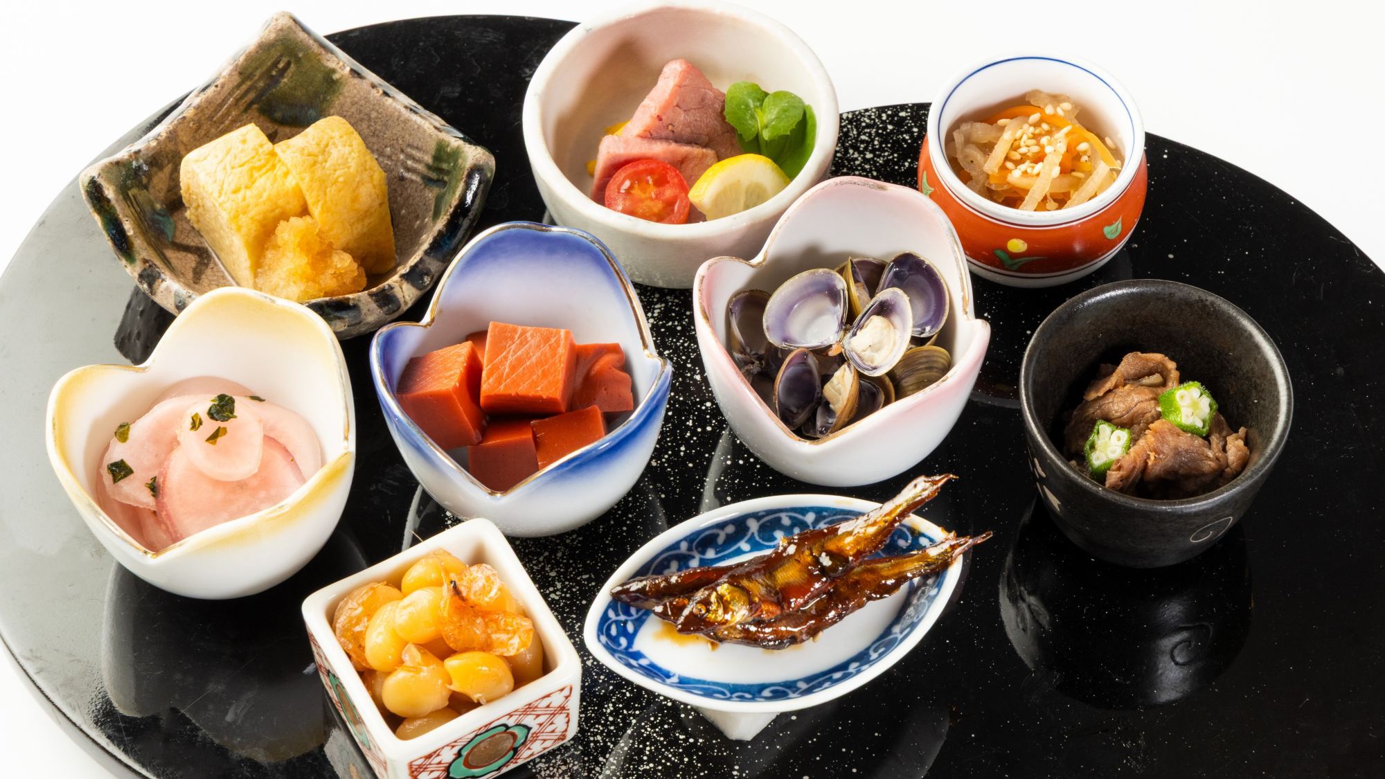 *【朝食バイキング一例】滋賀県産食材を取り入れたメニューをご用意しております。