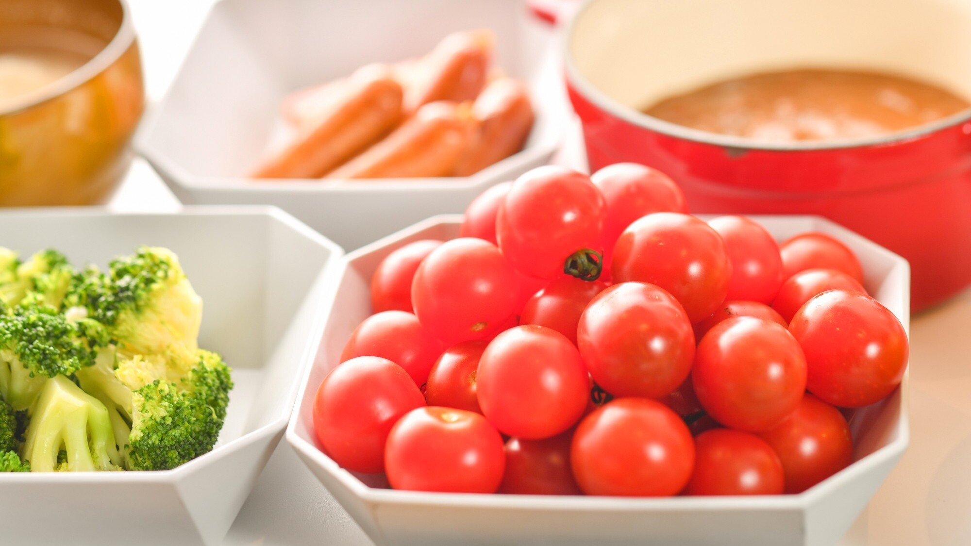 和洋ビュッフェのサラダ