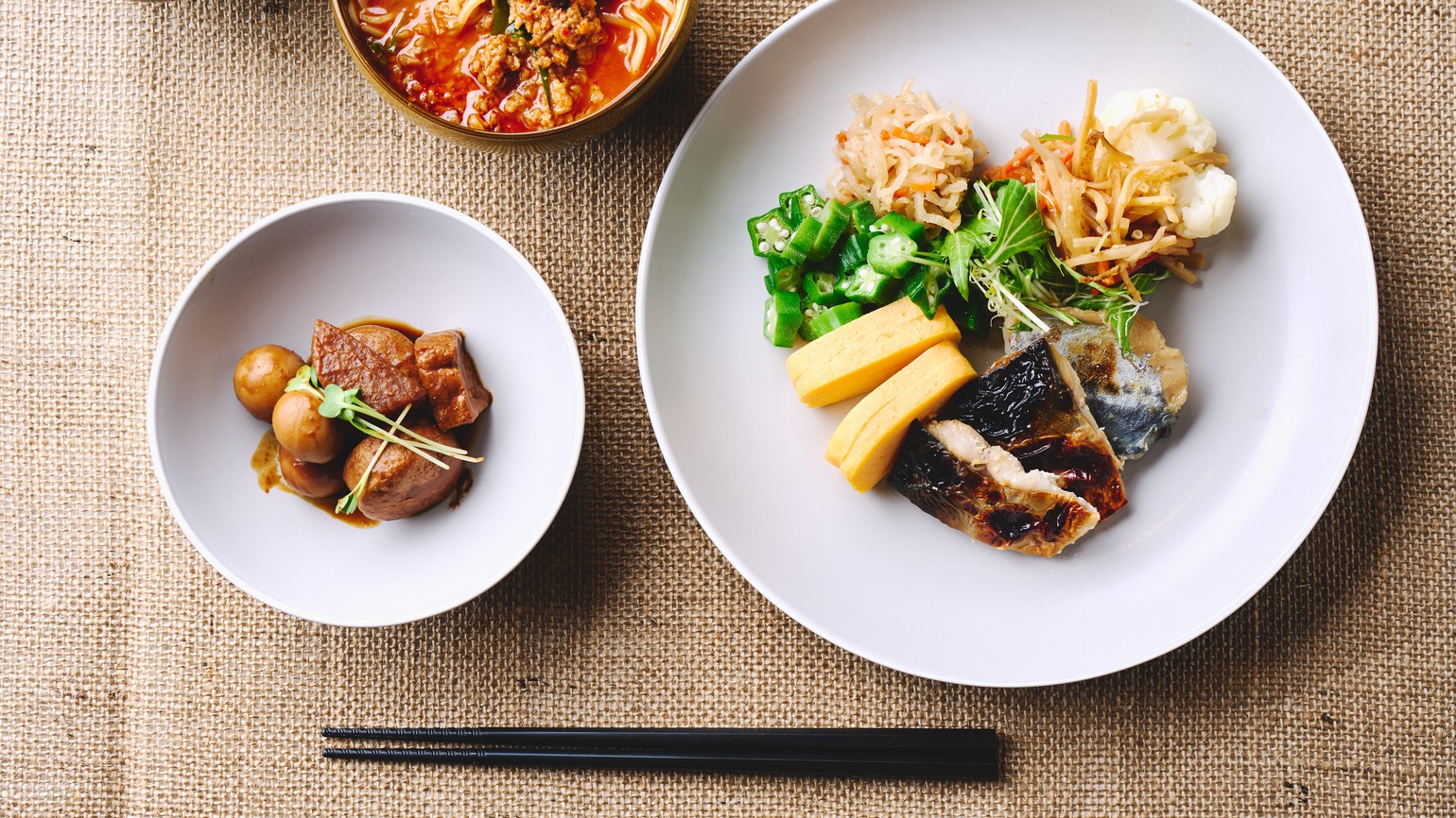朝食ビュッフェ