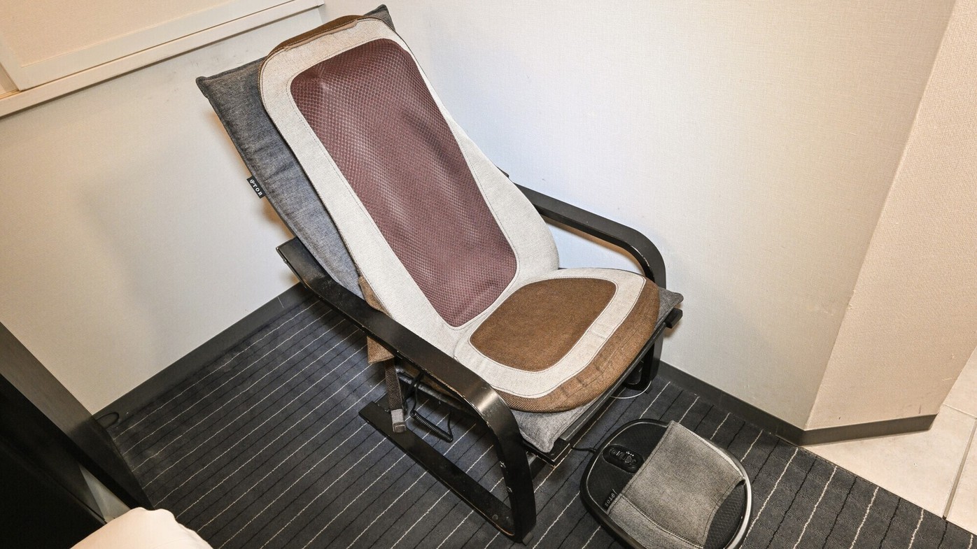 スーペリアルーム簡易マッサージチェア