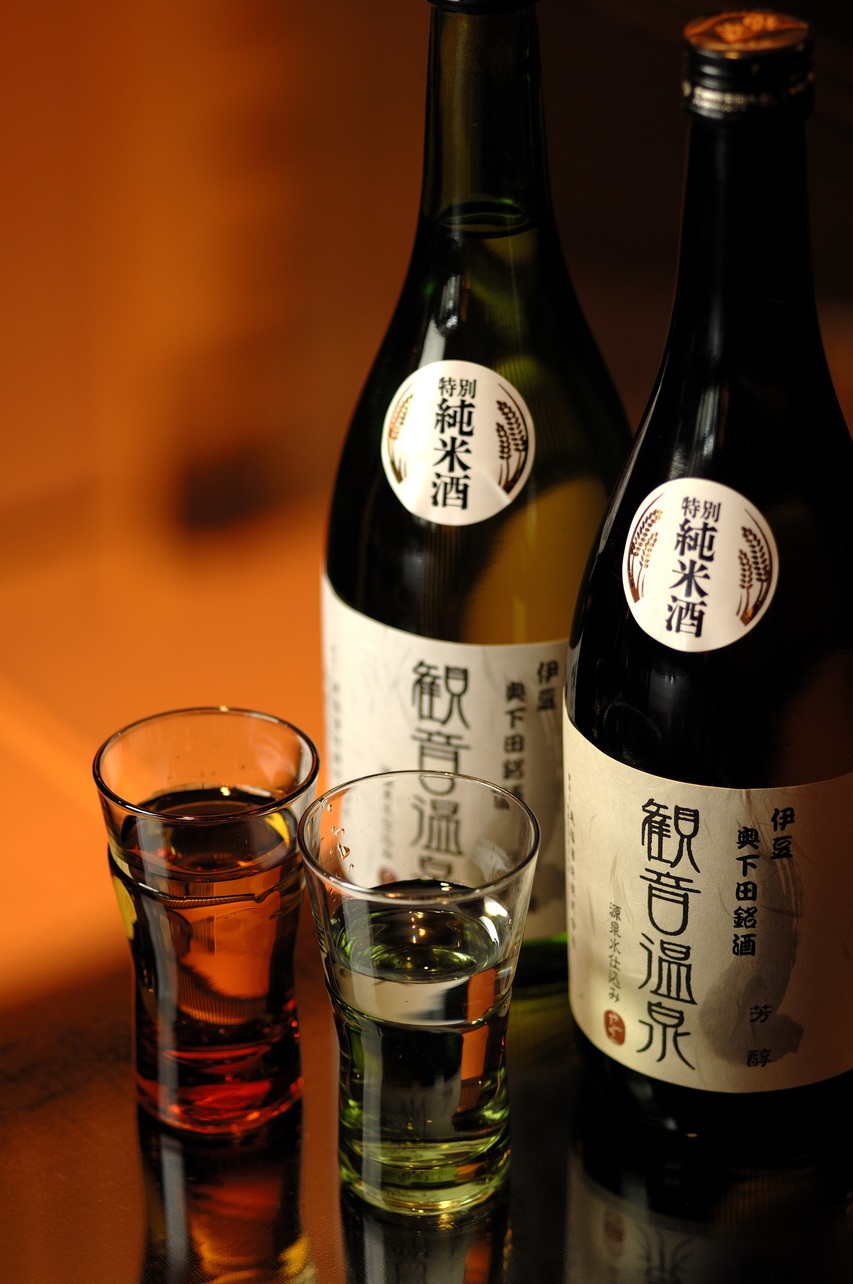 特別純米酒観音温泉淡麗・芳醇（イメージ）