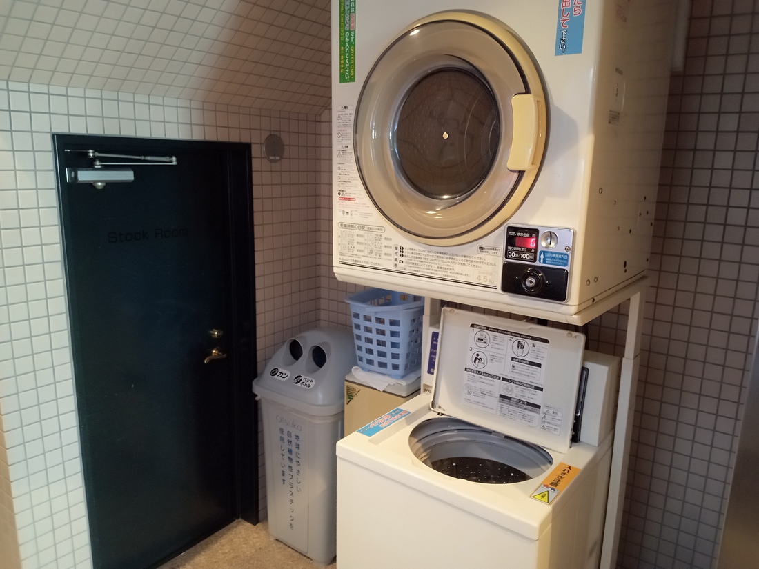 洗濯機・乾燥機を各2台設置