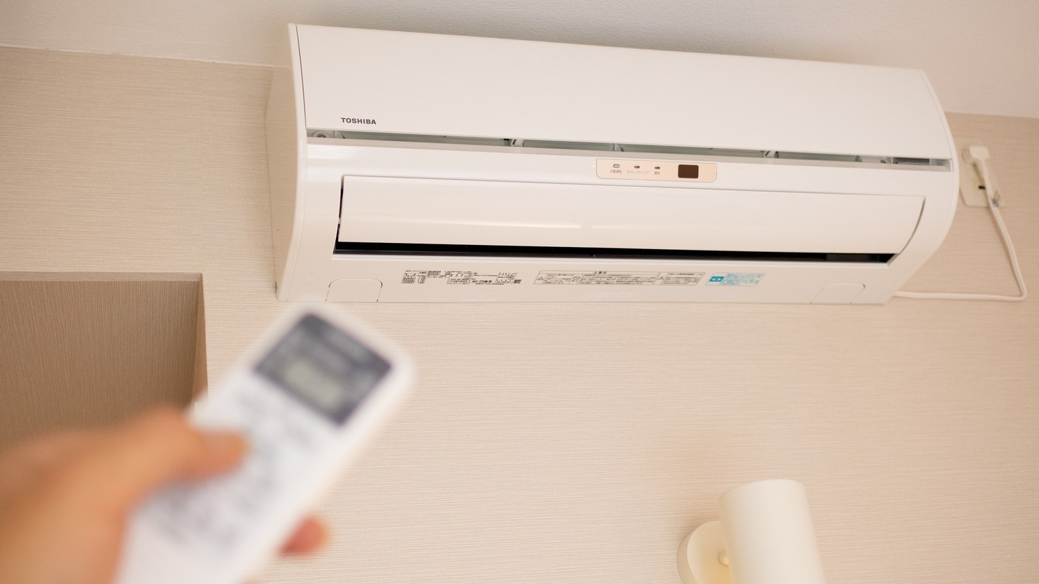 個別式エアコン完備