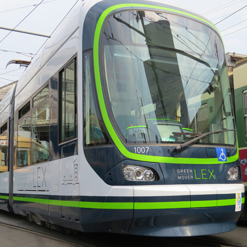 広島電鉄1000形グリーンムーバーLEX