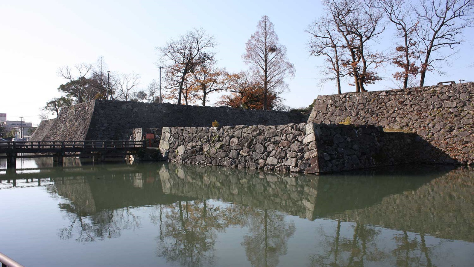 八代城跡別名「白鷺城」 