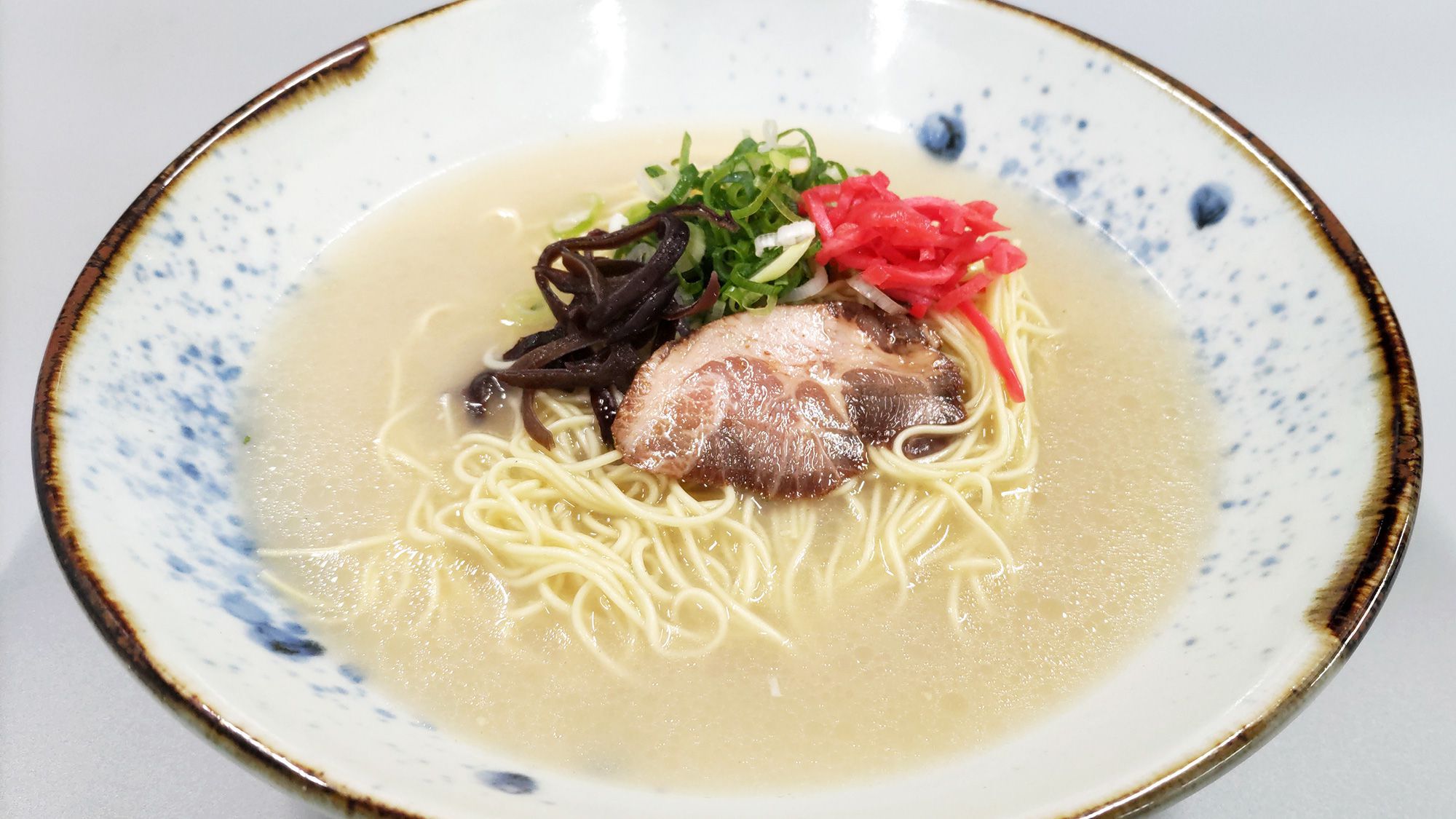 【3〜5月】夕食バイキング一例（福岡とんこつラーメン）