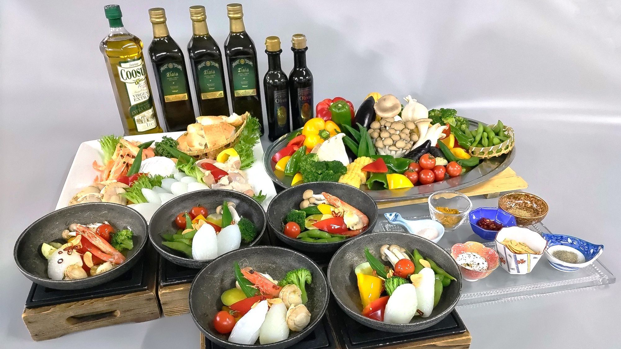 【6〜8月】夕食バイキング一例