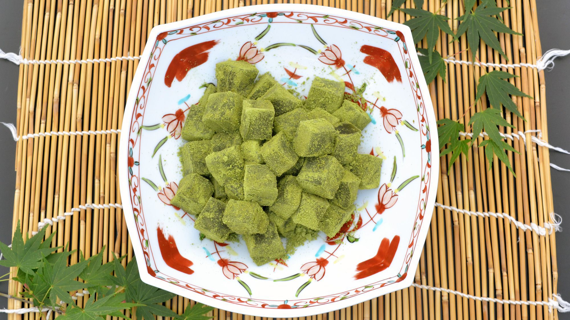 【3〜5月】夕食バイキング一例抹茶スイーツ