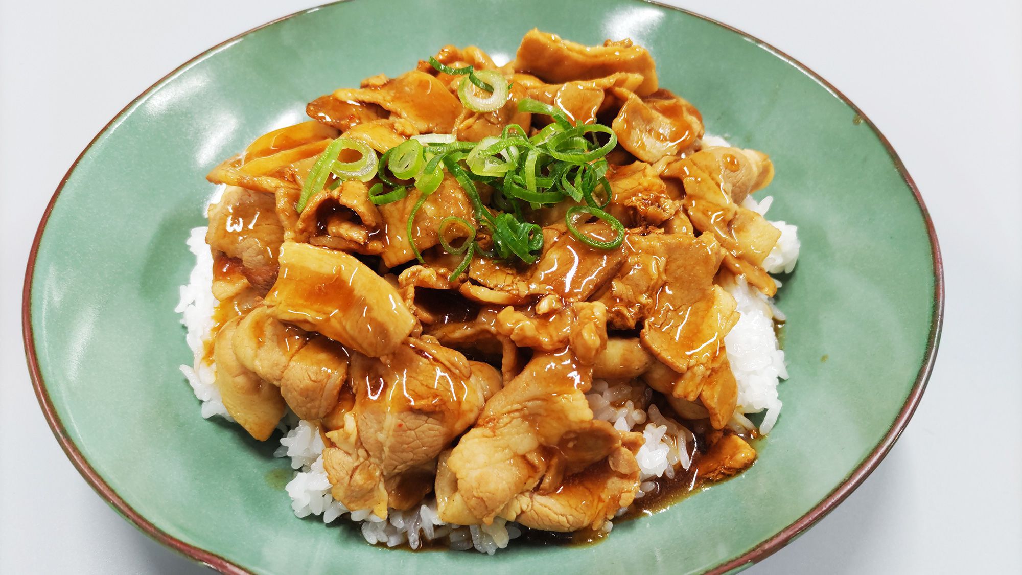 【3〜5月】夕食バイキング一例（北海道豚丼）