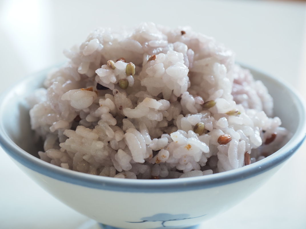伊万里産五穀米もち麦