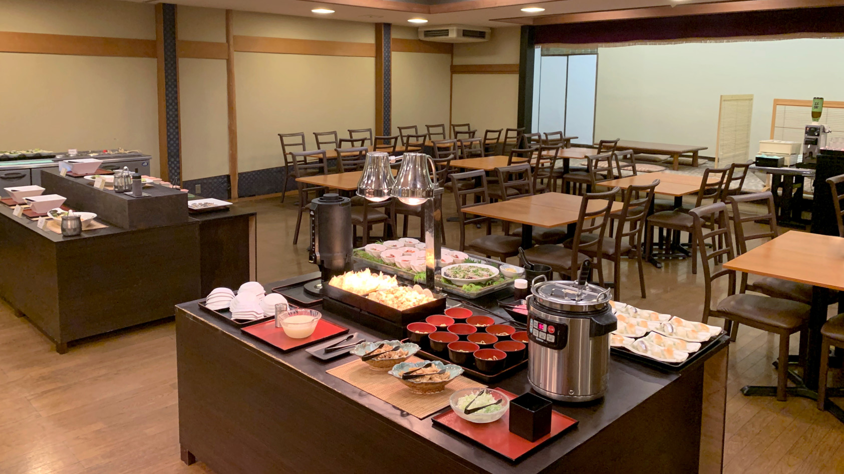 夕食バイキング一例