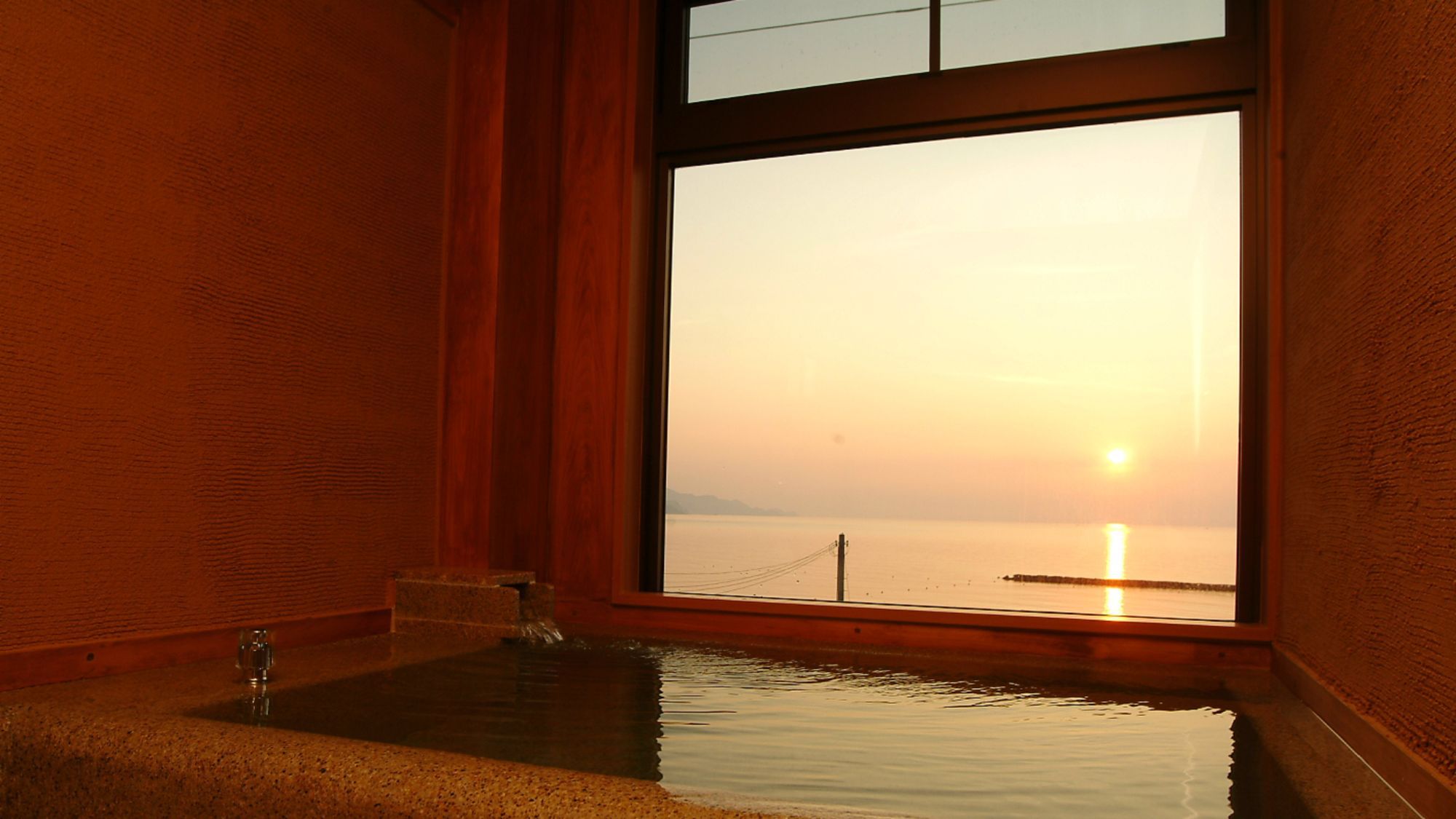 展望温泉 石風呂付客室／一例