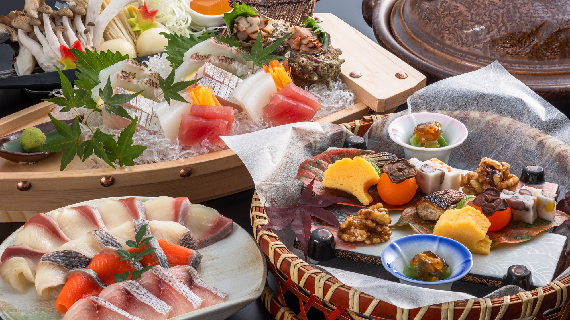 魚魚(とと)会席/一例