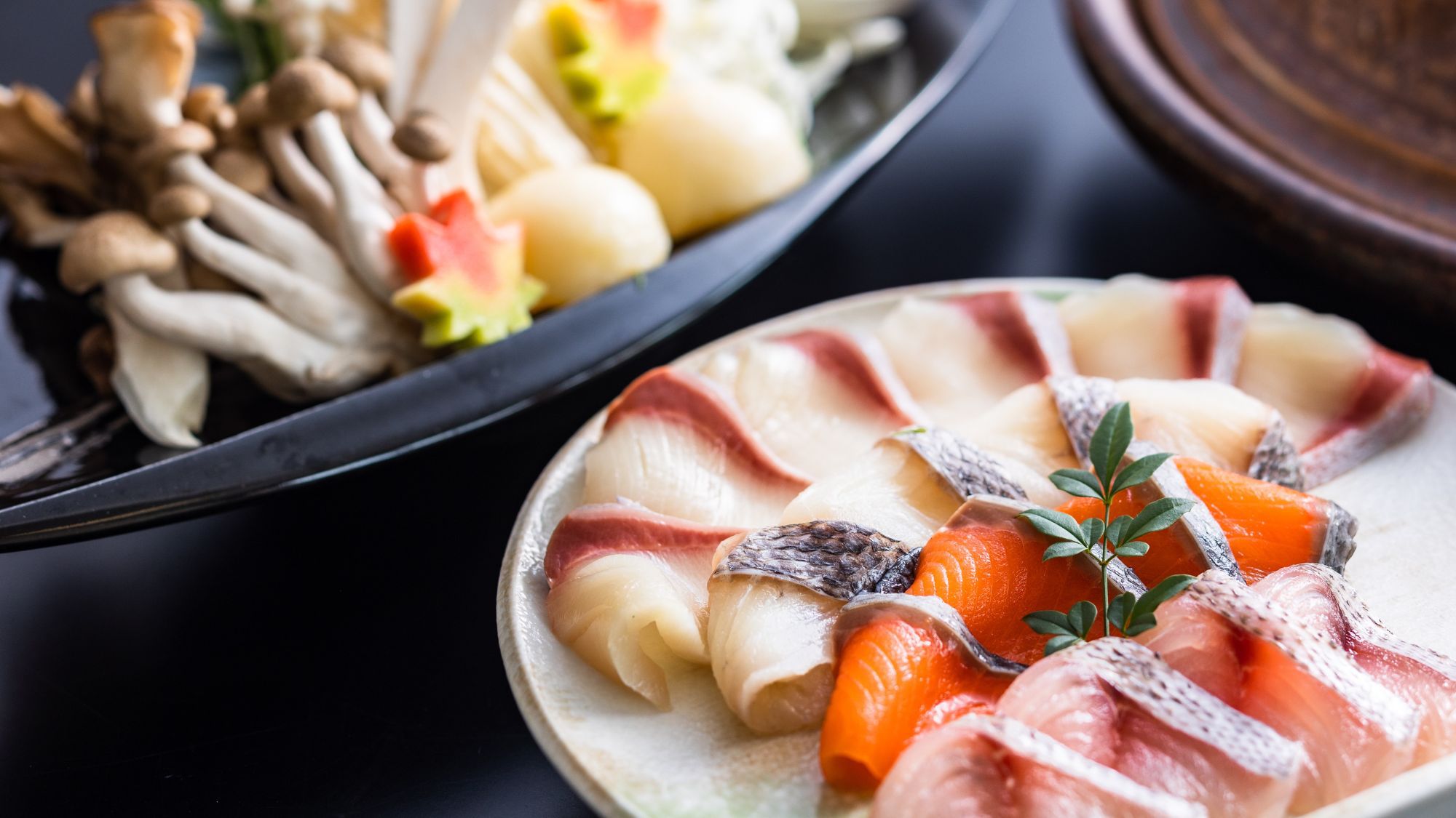 魚魚会席魚魚しゃぶ/一例