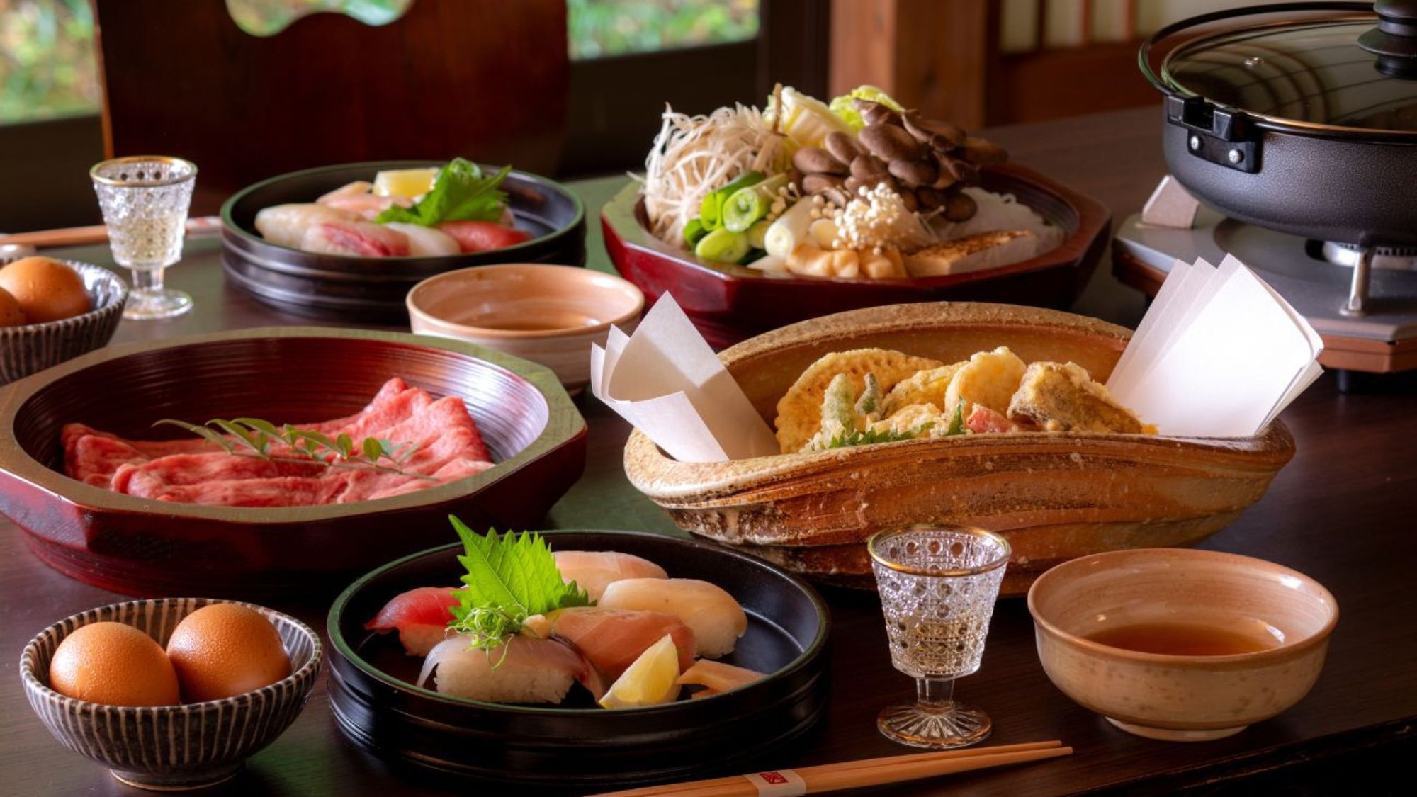 【夕餉通年】日本三大美食コース