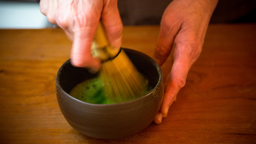 おもてなしお抹茶