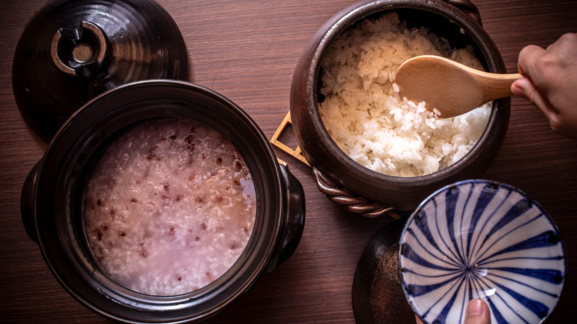 【朝餉通年】部屋ごとに土鍋で炊く丹後こしひかり