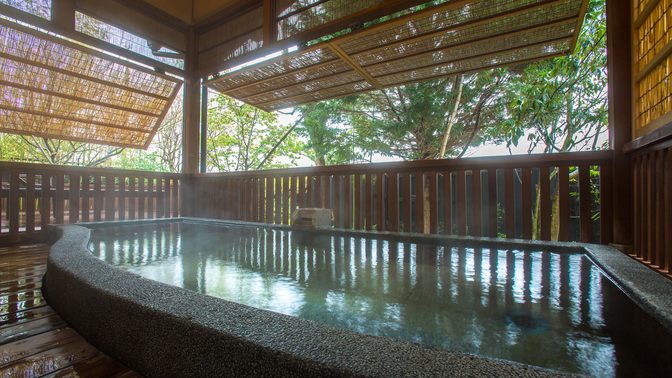 天泣客室露天風呂