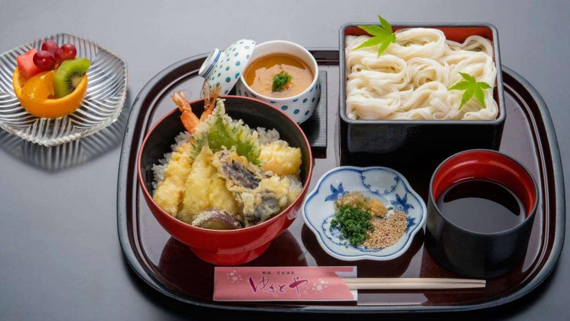 〜天丼とうどんのランチセット〜