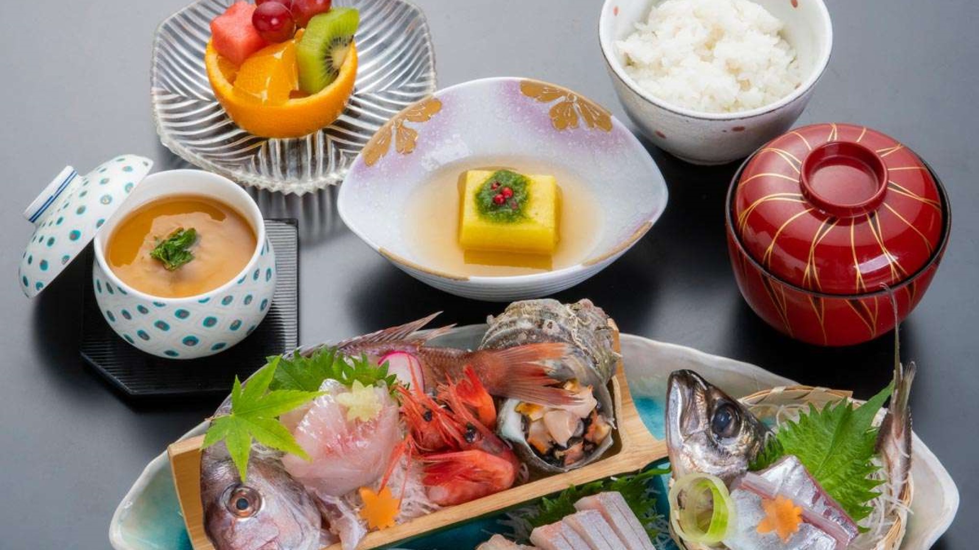 〜日本海鮮魚の姿盛りランチ〜