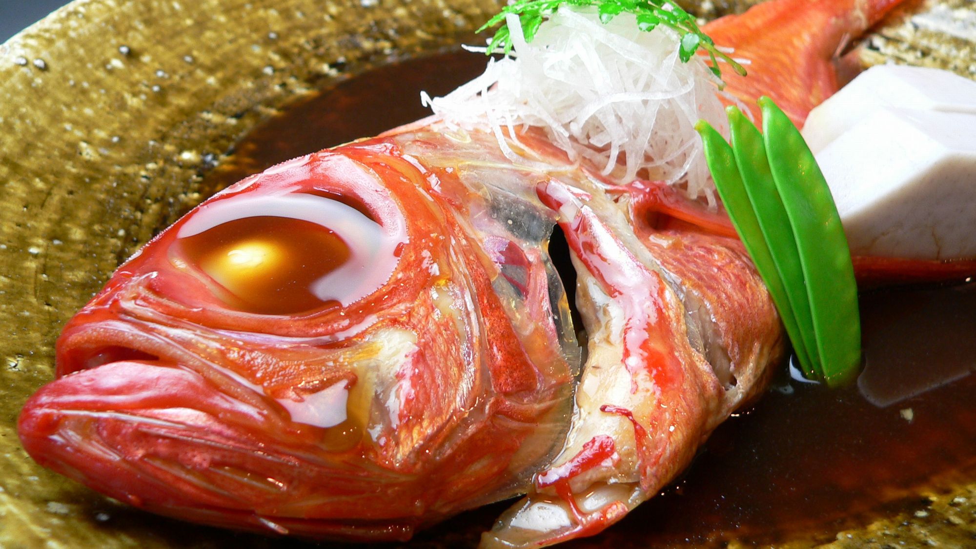 【金目鯛煮付】ふわふわの食感をお楽しみください