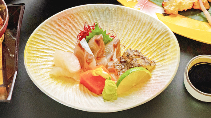 26_春夏_花衣会席_お造り（画像は一例です）