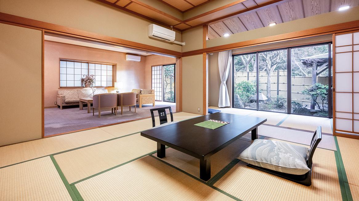 「離れ西京亭・貴賓室」露天風呂付和室12.5畳＋4.5畳