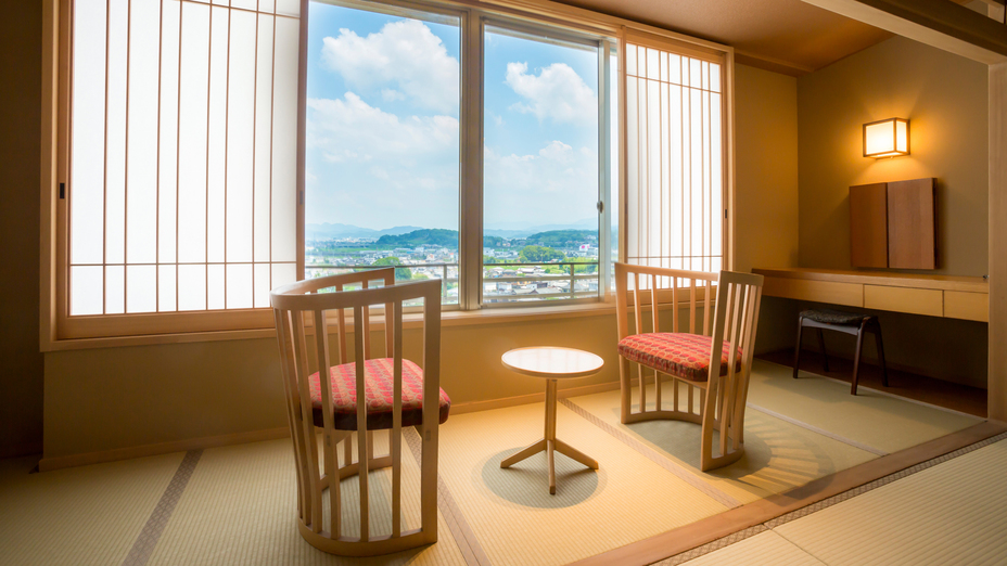 【富士見台/和洋特別室】琉球畳のツインルーム