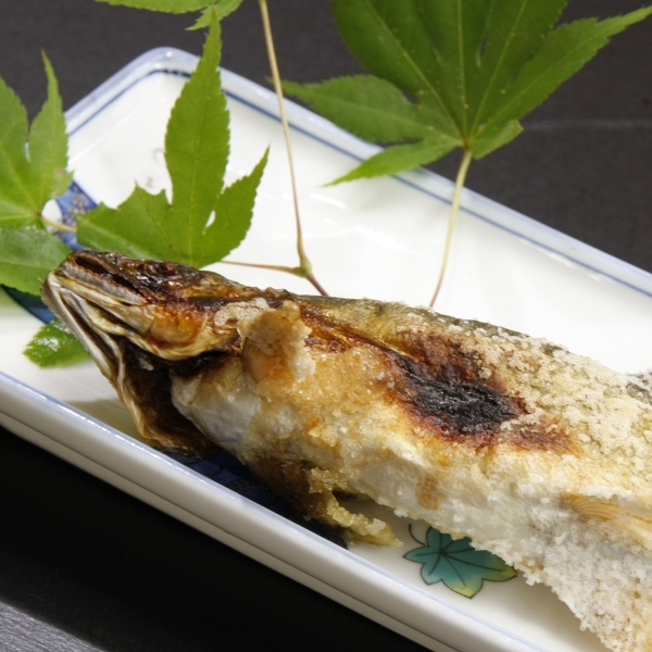 川魚の塩焼き