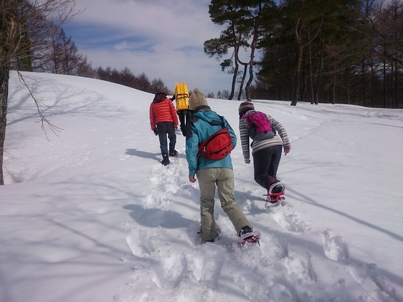 かんじきトレッキング