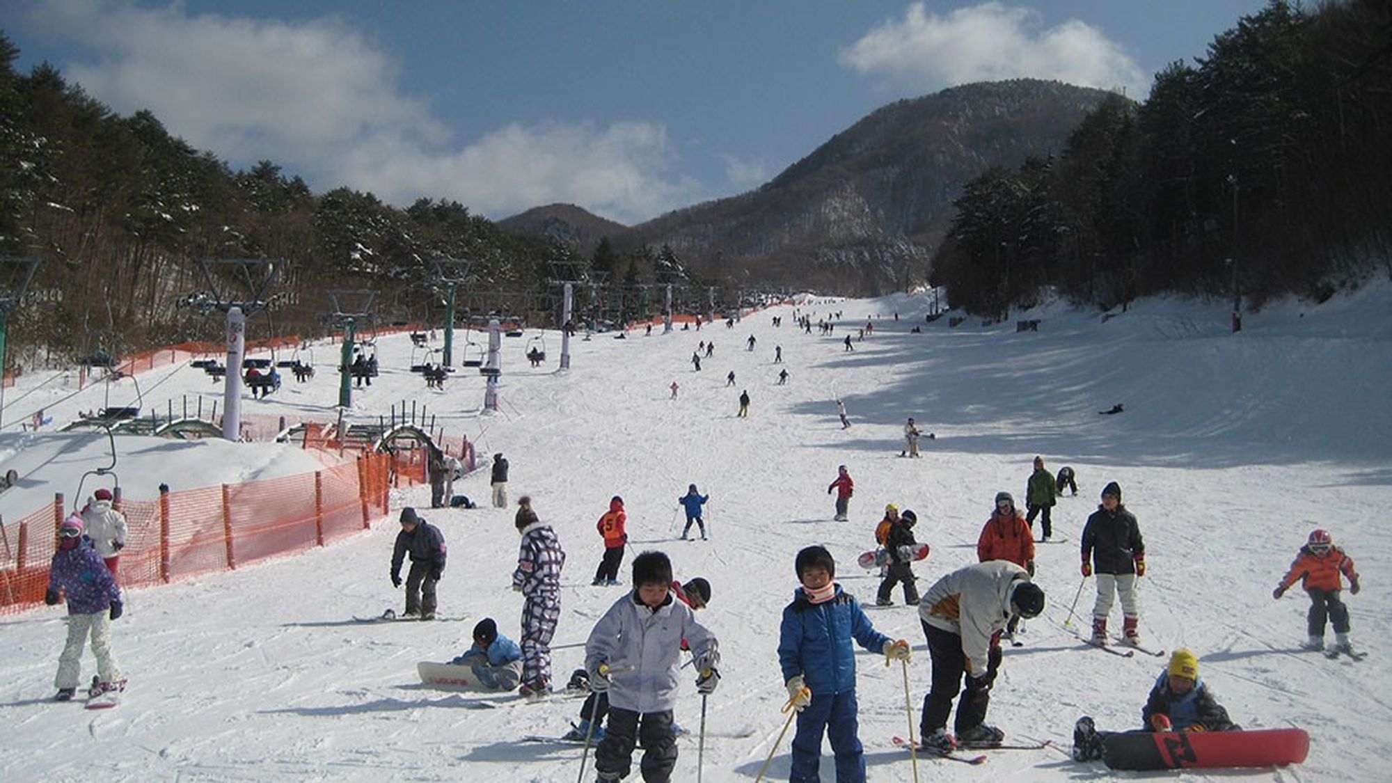 昼神温泉周辺のスキー場