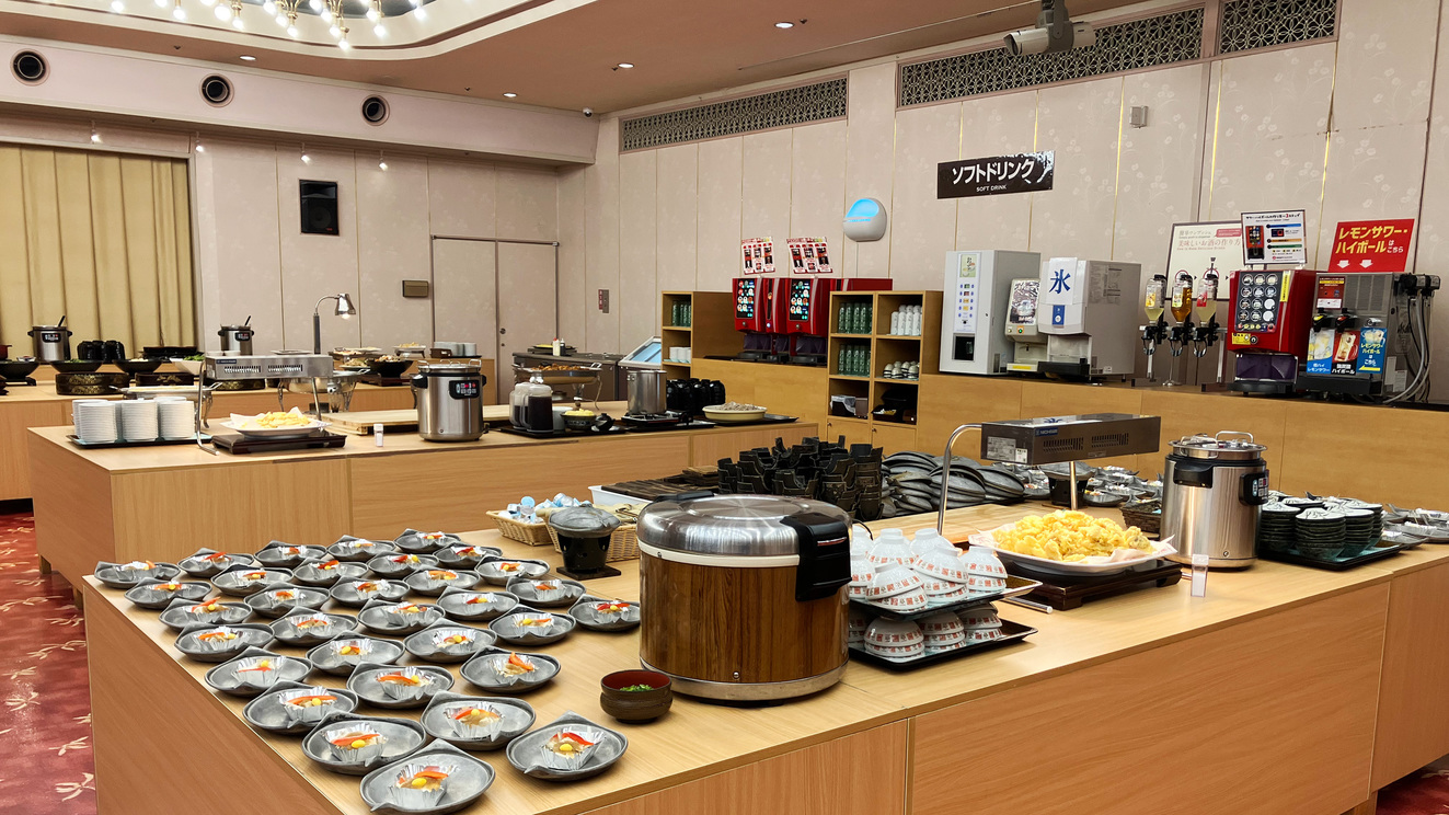夕食時グルメフェアの一例となります♪