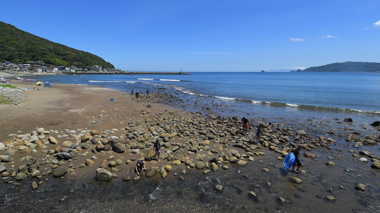 宇佐美海水浴場2