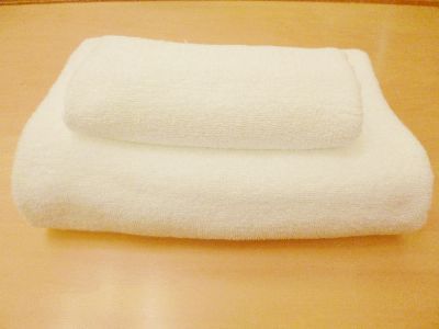 【フェイスタオル&バスタオル】清潔なふわふわのタオルをご用意しております。