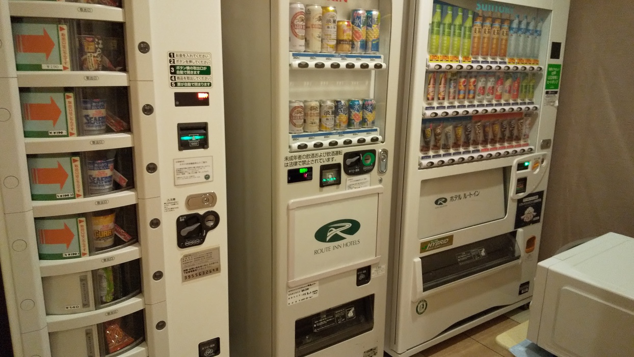 自動販売機コーナー