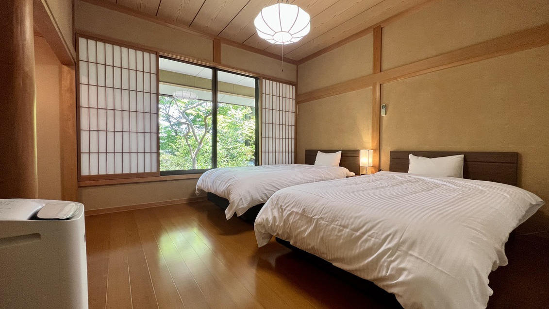 【花勝見】露天風呂付客室10畳和室+ベッドルームのお部屋