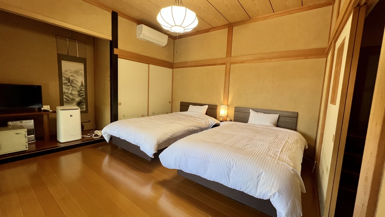 【山吹】露天風呂付客室8畳和室+ベッドルーム
