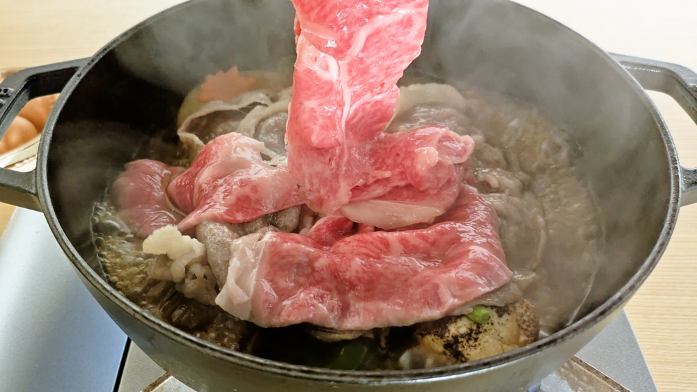 土佐和牛のすき焼き