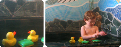 くじらの岩風呂