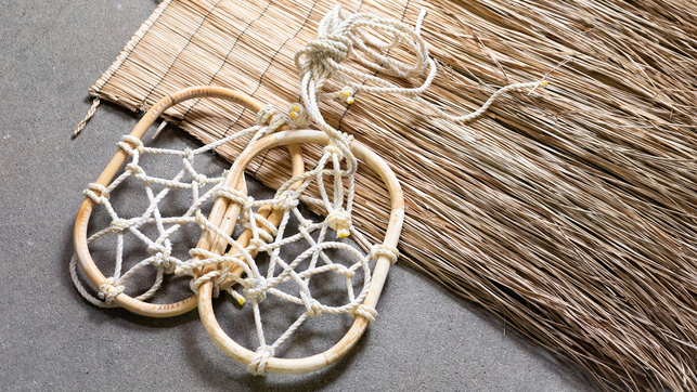 *【雪国体験：かんじき&みの】