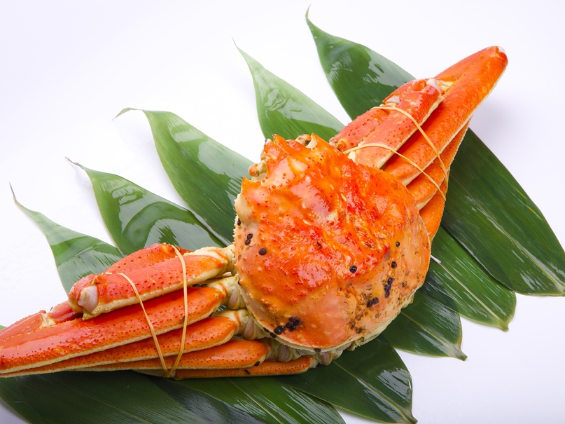 *佐渡の紅ズワイガニ／おひとり一杯付いたプラン