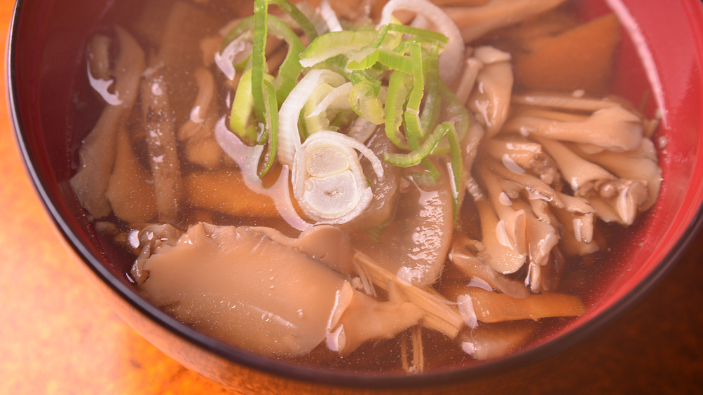 *【夕食（一例）】けんちん汁